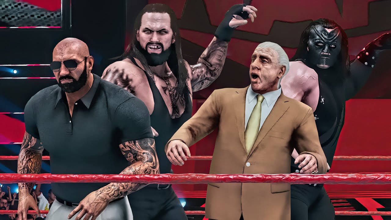 UNDERTAKER'S SON SAVES KANE'S TWIN BROTHERS SKIN! WWE 2K19 Universe Mods