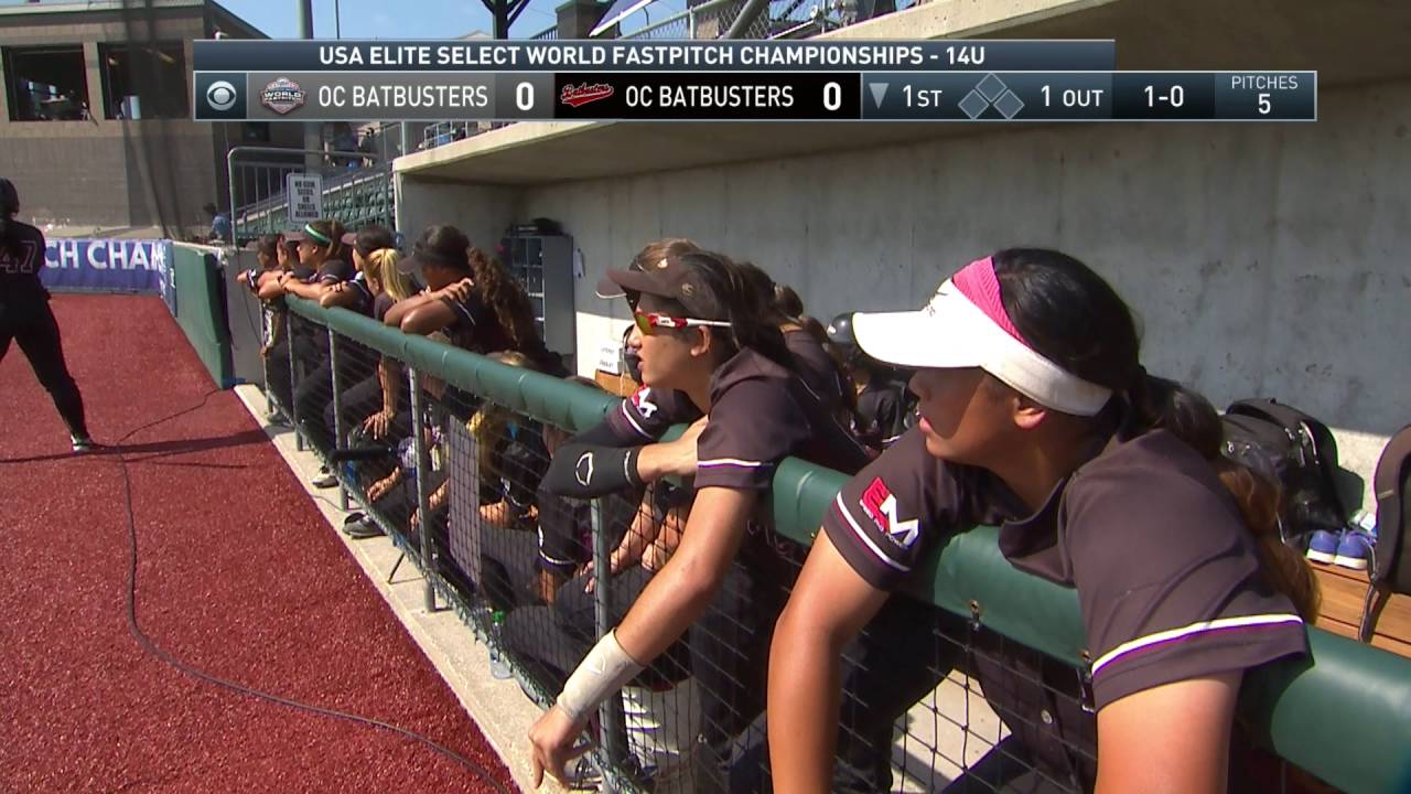 USA Elite Select World Fastpitch Championships - 14U - OC Batbusters vs OC Batbusters