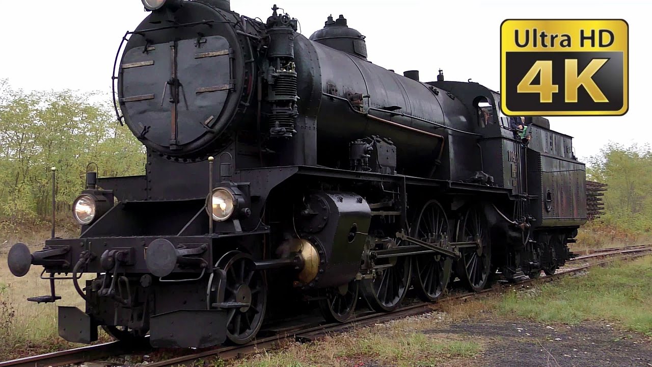 The Railway Museum Strasshof (Lower Austria) with the name "The Engine House " 4K