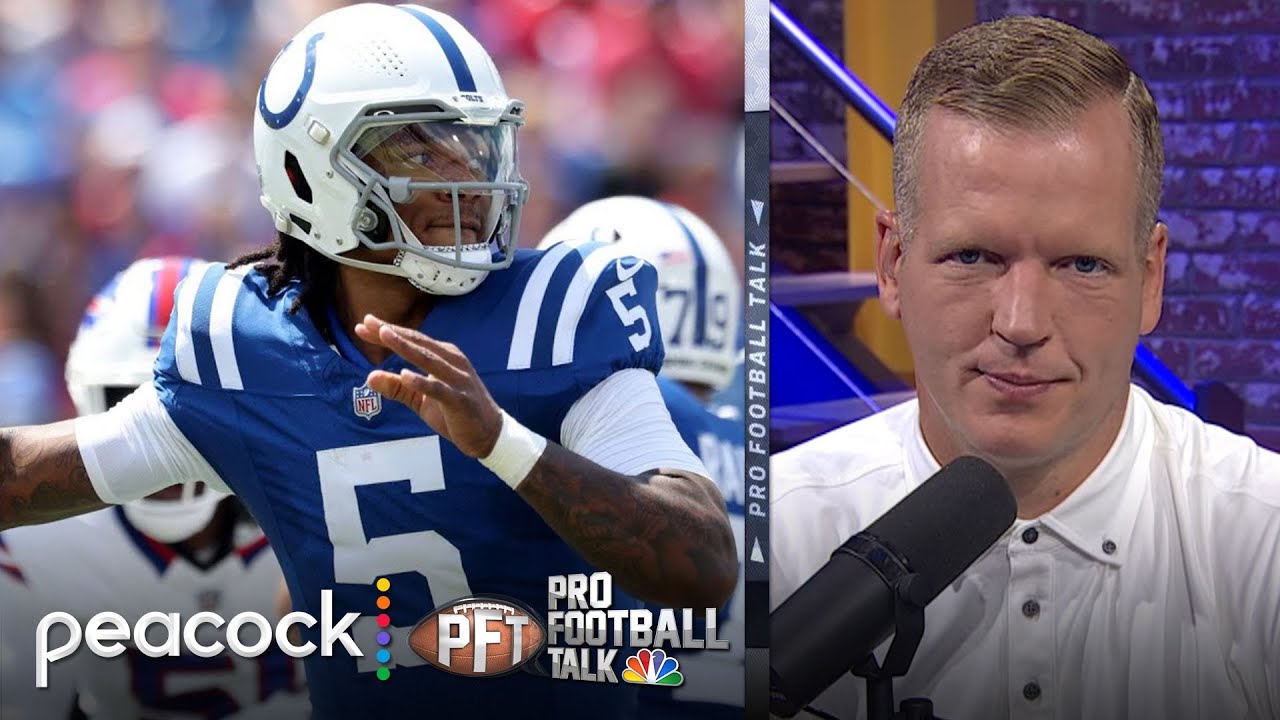 Anthony Richardson has advantage by being named Colts QB1 early | Pro Football Talk | NFL on NBC