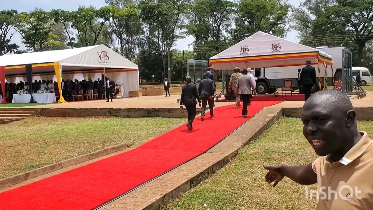 Museveni Attends Owiny-dollo's Thanksgiving at Kaunda Grounds