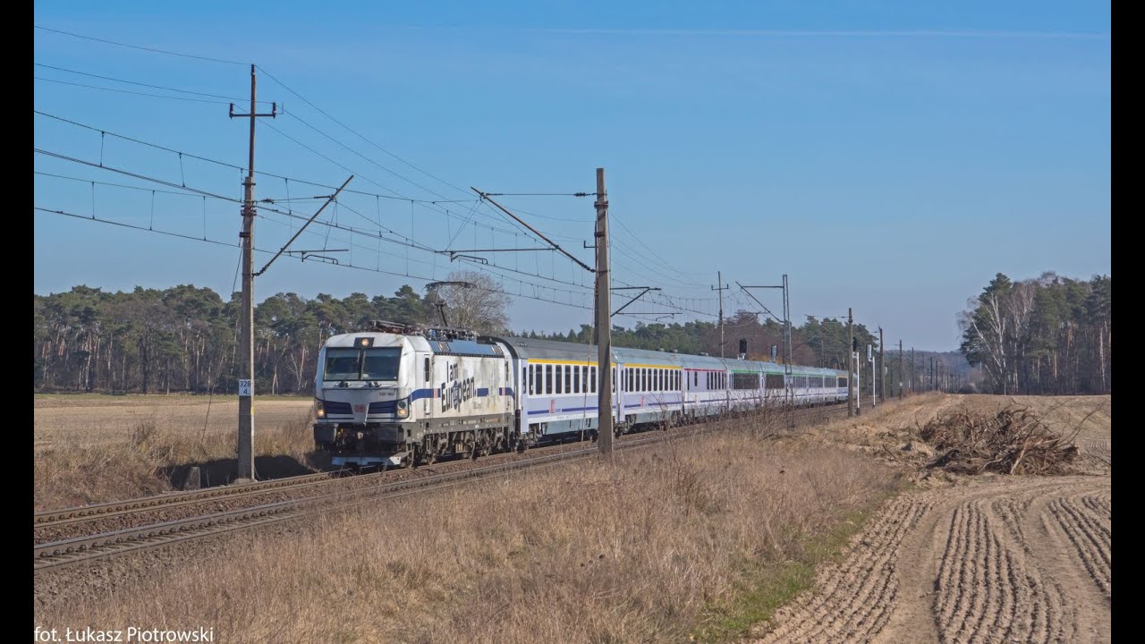 [PKP Intercity] Pociągi międzynarodowe na liniach kolejowych nr 3, 7, 131, i 273