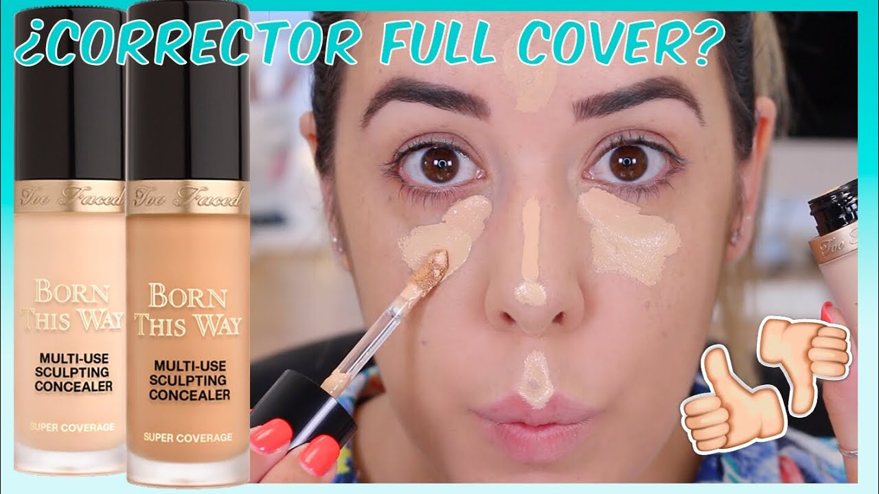 NEW TOO FACED BORN THIS WAY SUPER COVERAGE CONCEALER | ¿BUENA COBERTURA? ¿LARGA DURACIÓN?