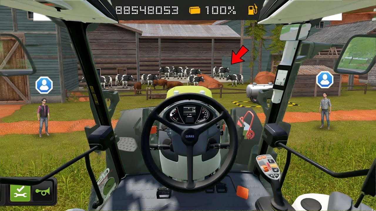 Кормление коров в мультиплеере в FS18! Игровой процесс трактора в FS18 | Farming Simulator 18 #FS18