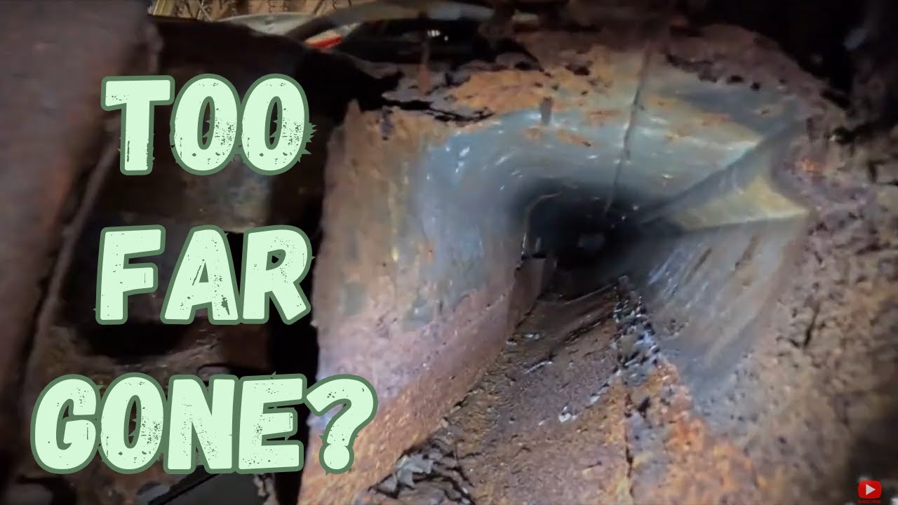 I started cutting out the rust... it got A LOT worse!