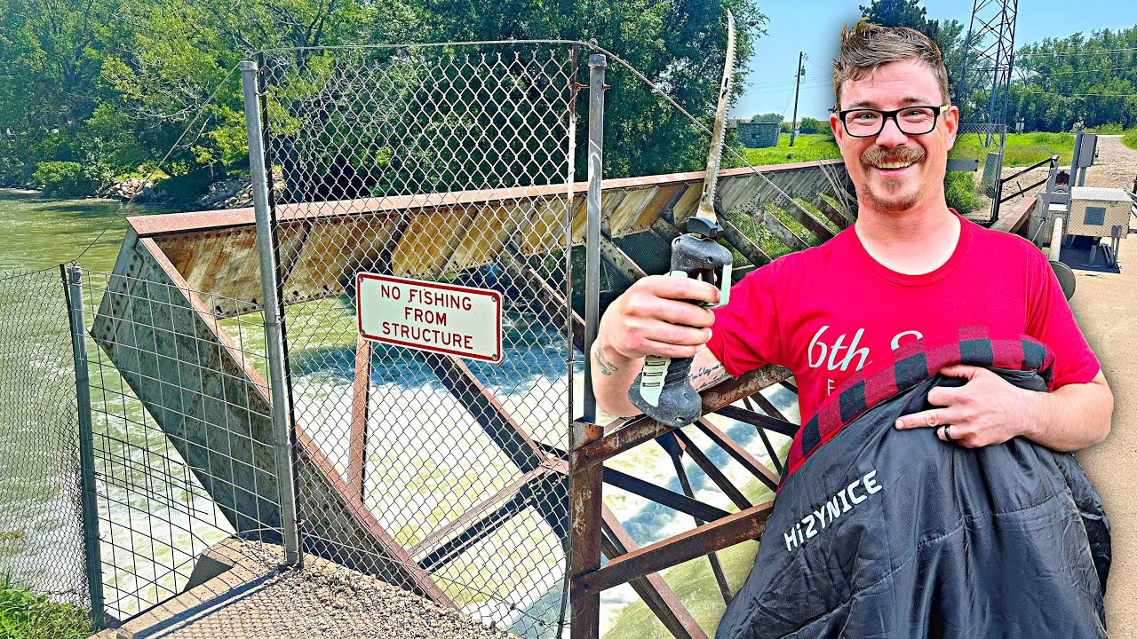 24 Hour Fish, Camp & Cook Below A DANGEROUS WATERFALL! - Ft. Expired Shore Lunch & Weller