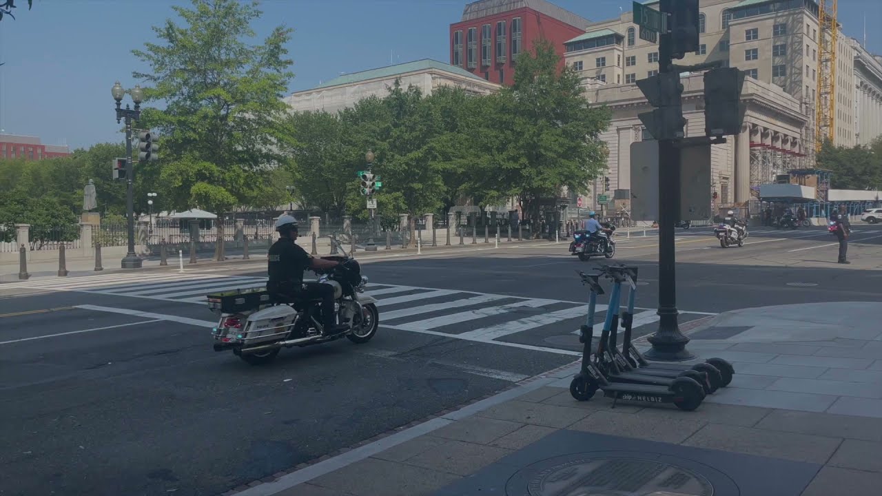 Israel Prime Minister Naftali Bennett motorcade to the White House August 27, 2021