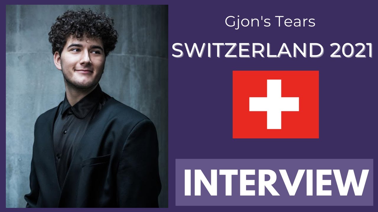 Eurovision 2021 Switzerland: Gjon's Tears EXCLUSIVE INTERVIEW