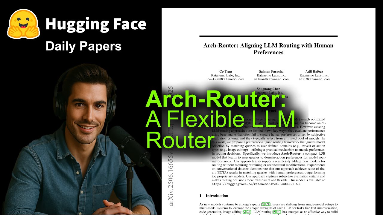 Arch-Router: A Flexible LLM Router