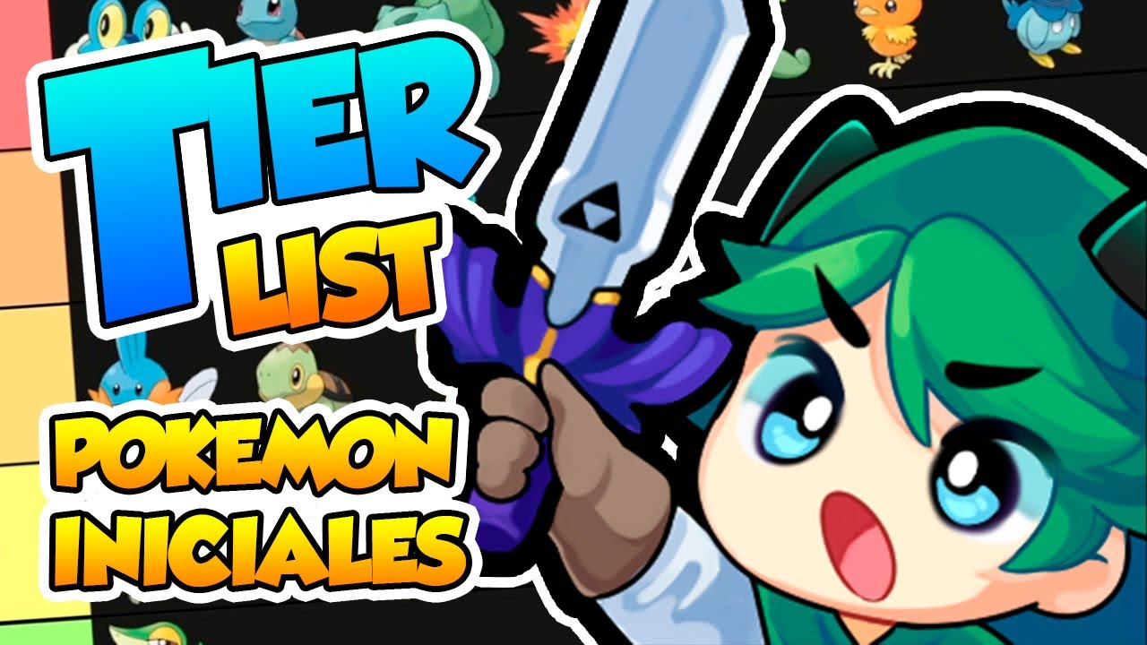 Mi Tier List de Pokémon iniciales (9º gen incluida)