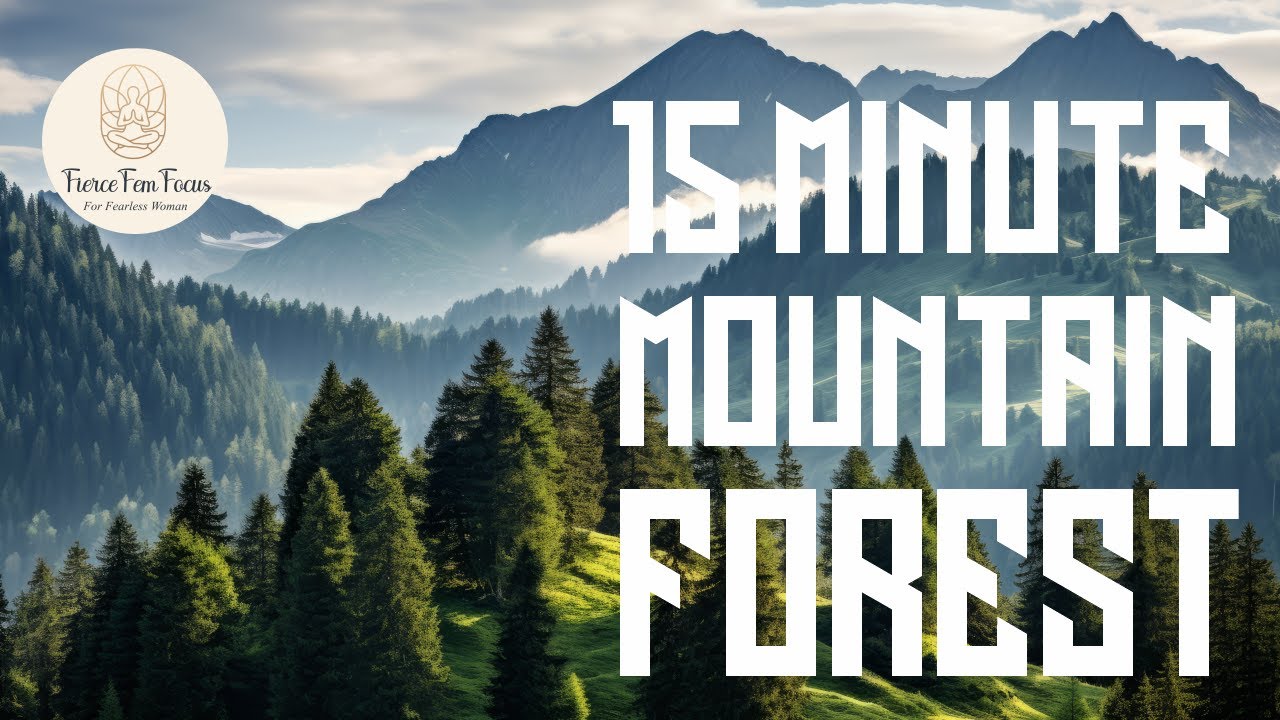 Immersive Mountain Forest Soundscape: Nature's Symphony | #mountain  #mindfulness #meditation