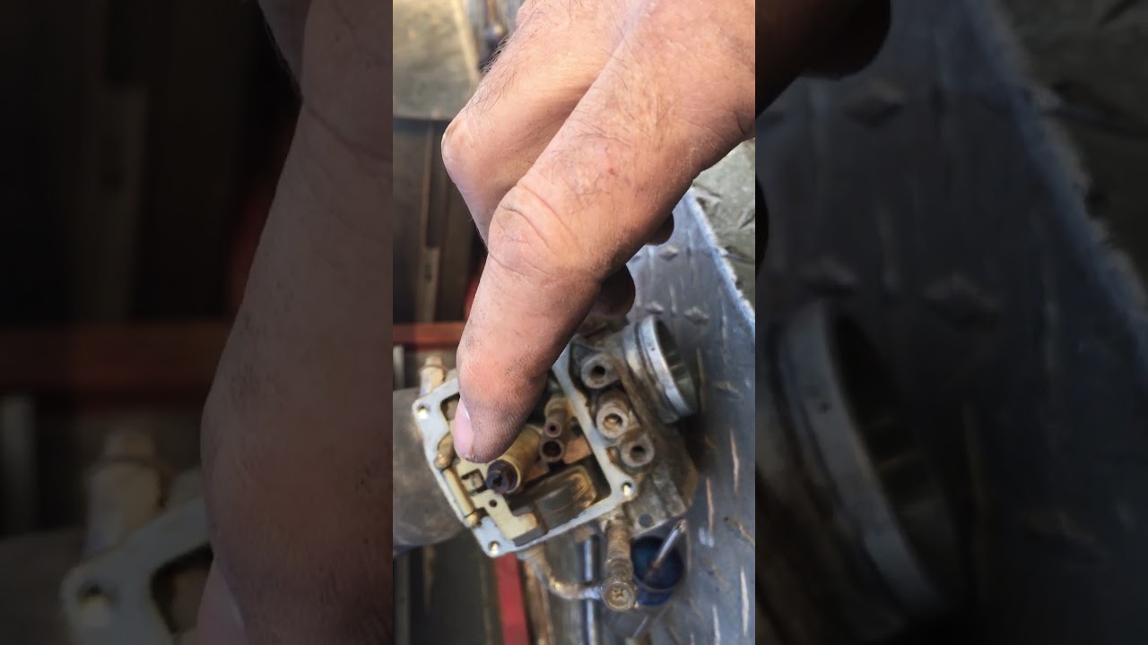 A POLARIS SPORTSMAN 500 WITH CARBURETOR ISSUES