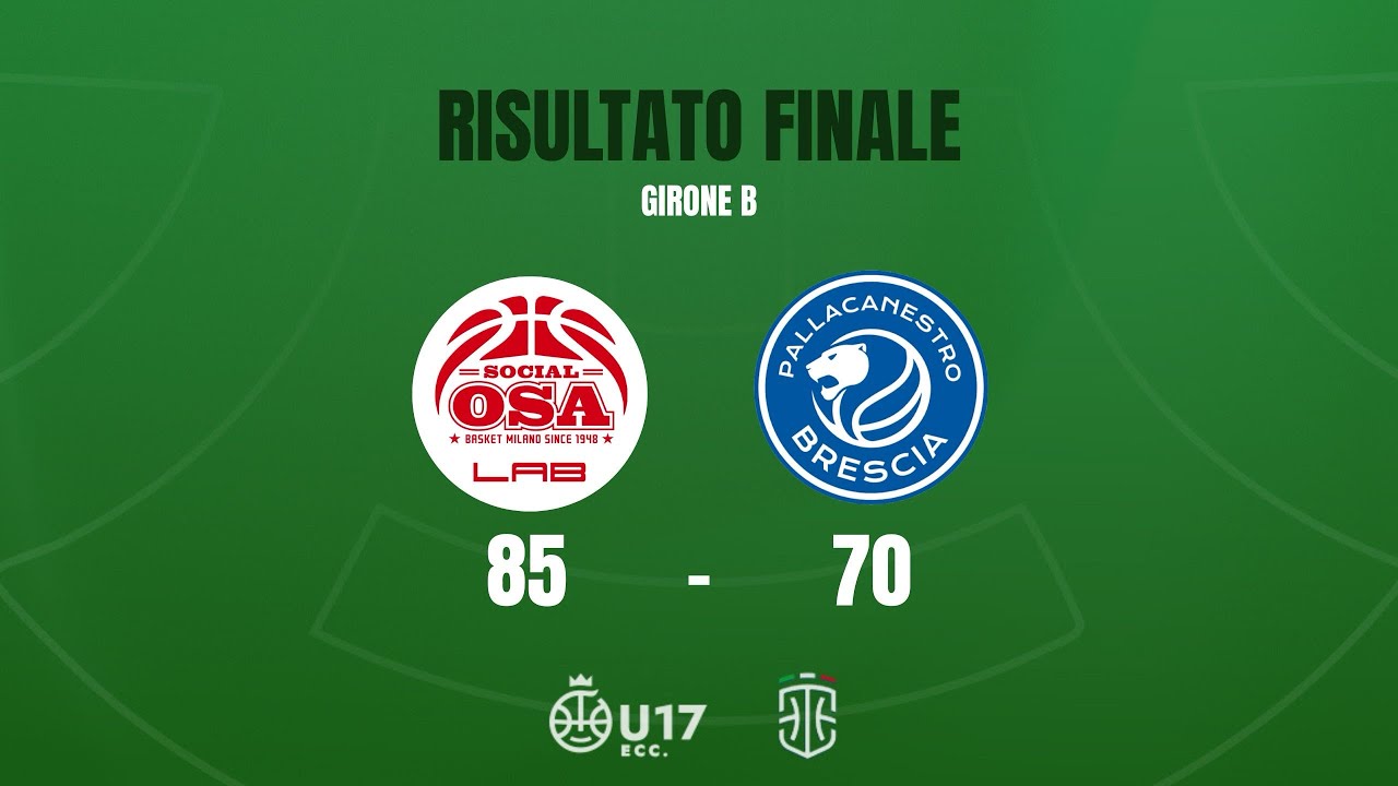 Highlights Social OSA - Pall. Brescia U17 Eccellenza 