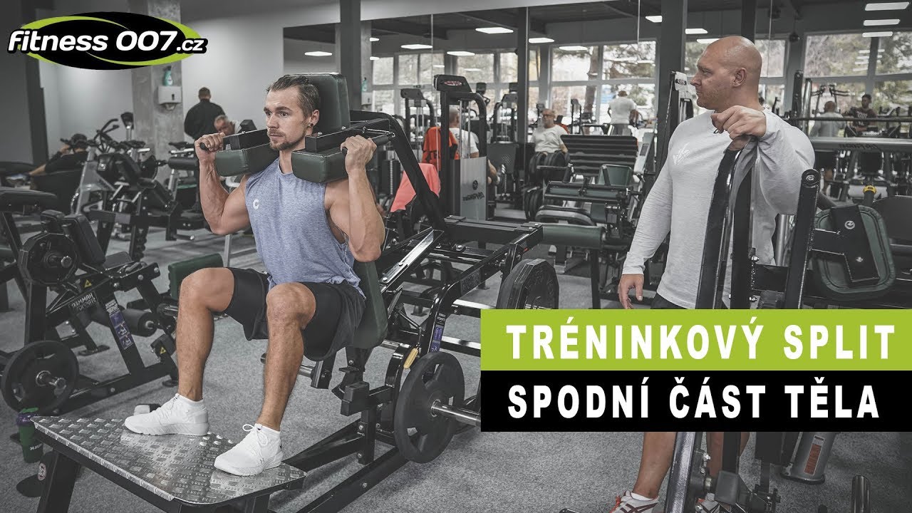 Tréninkový split C | Cviky na nohy. Kvadriceps, hamstringy a lýtka.