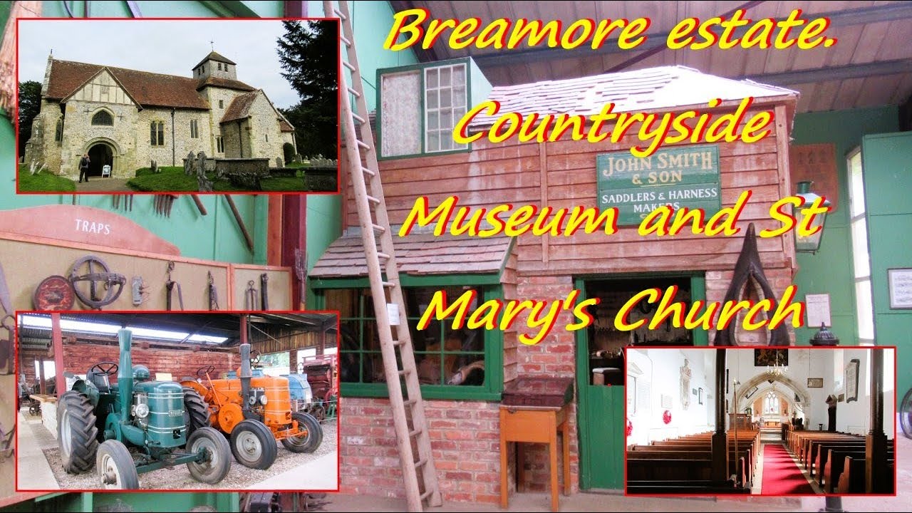 Beamore estate. Countryside museum and Saxon times St Mary's Church. Hampshire