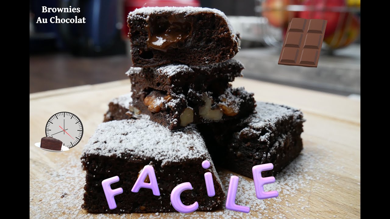 Brownies Au Chocolat | Recette Facile et Rapide !