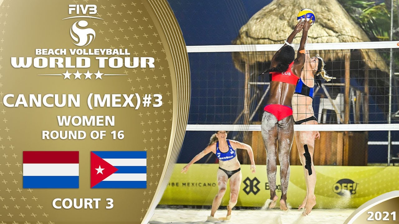 Keizer/Meppelink vs. Lidy/Sanchez - Women's R16 | Full Match | 4* Cancun 2021 #3
