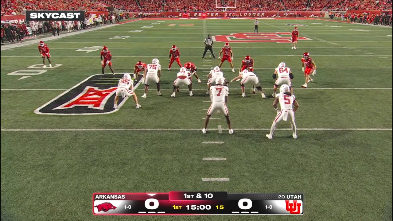 Arkansas @ #20 Utah - Week 2, 2026 - Full Condensed | RTX Upscaled, 60 FPS