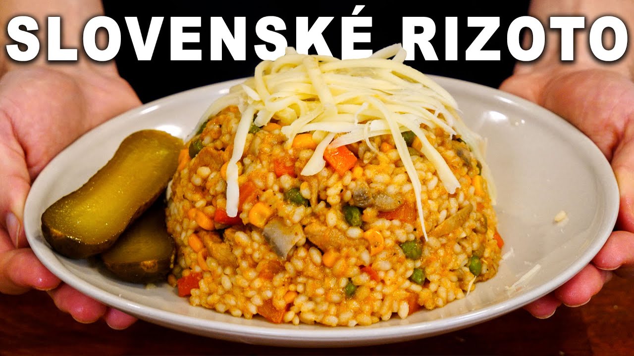 Slovenské rizoto s bravčovým mäsom