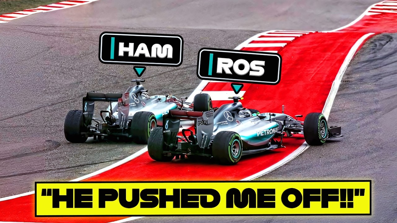 ハミルトンとロズベルグのF1で最も白熱した瞬間