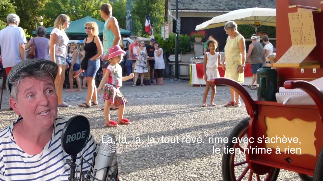 trois petites notes de musiques, Orgue de Barbarie juin 2020