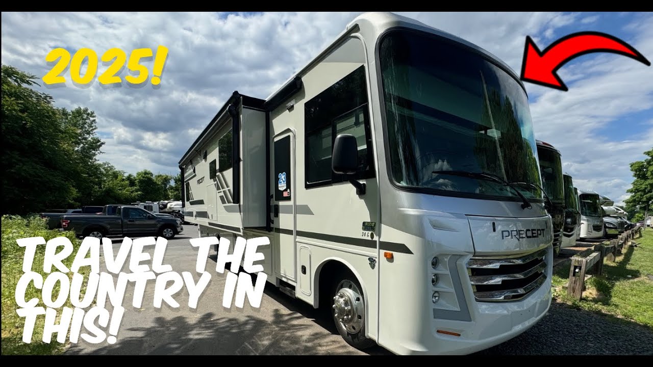 Travel the Country in Style! 2025 Jayco Precept 34G!