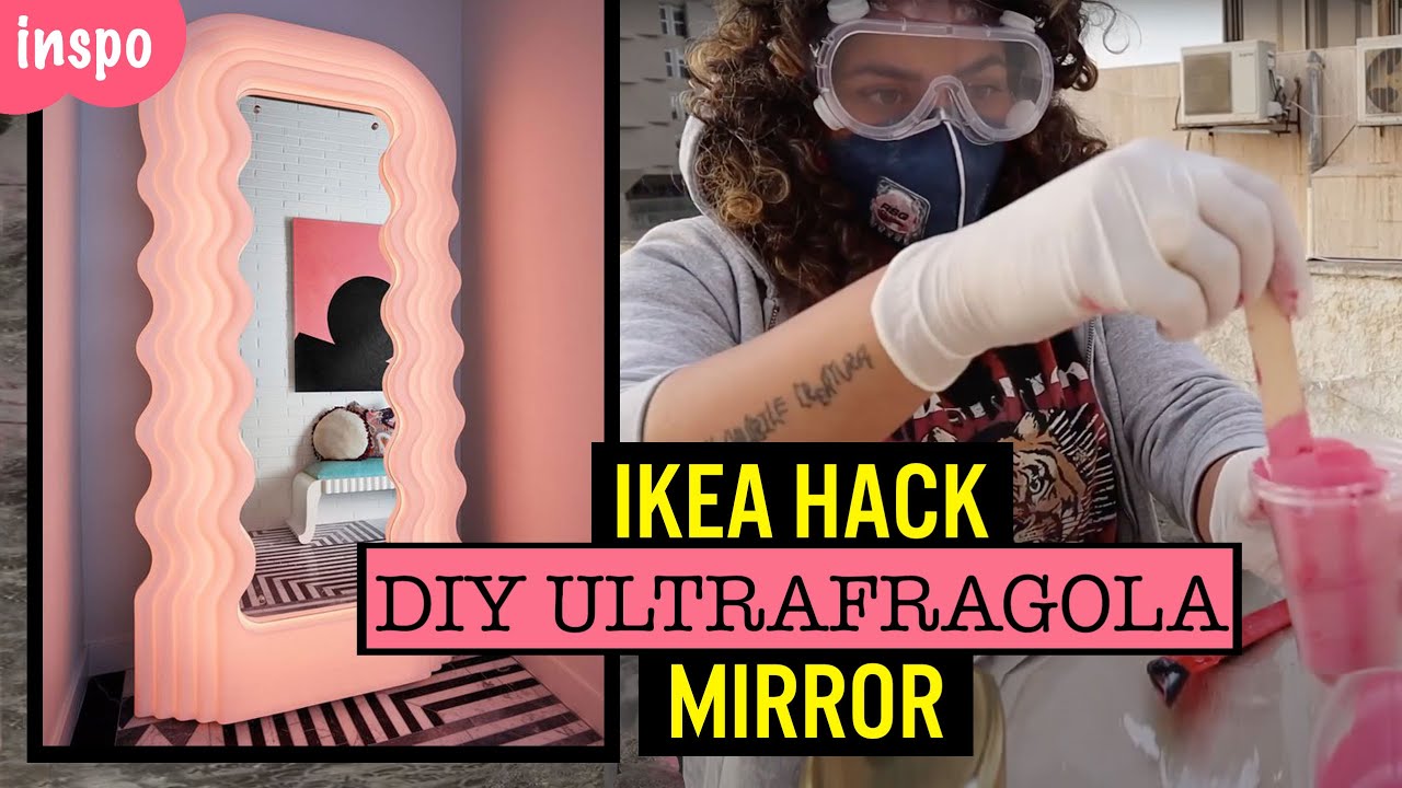 ULTRAFRAGOLA DIY MIRROR // IKEA HACK зеркало настенное