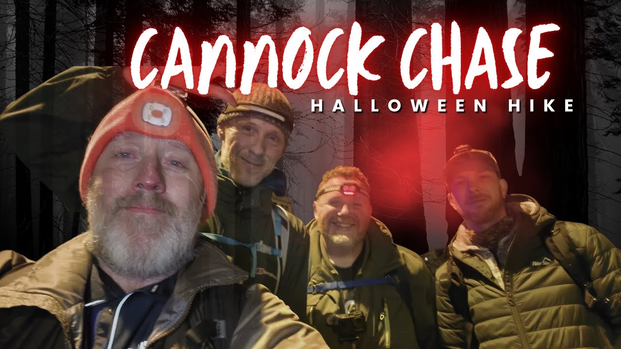 Haunted Hike on Cannock Chase 👻 | Exploring 5 Terrifying Haunted Places at Night (Halloween Special)