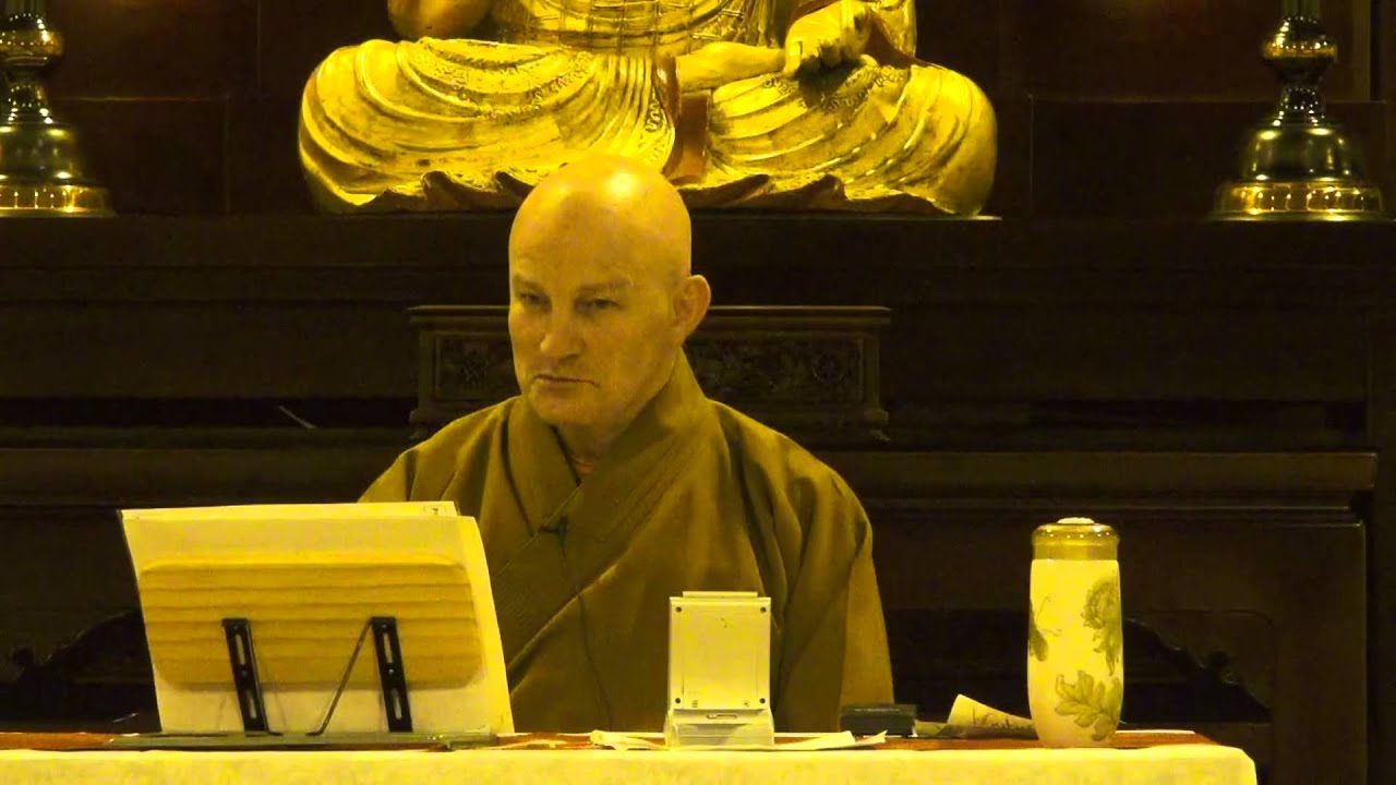 Ven. Dhammadipa Thomas Meditation Retreat - 10/15/2012 Evening Talk