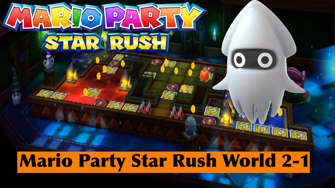 Let’s Play Mario Party Star Rush: Toad Scramble: World 2-1