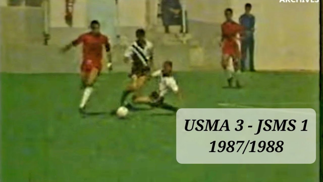 USM Alger 3 - JSM Skikda 1 (Saison 1987/1988)