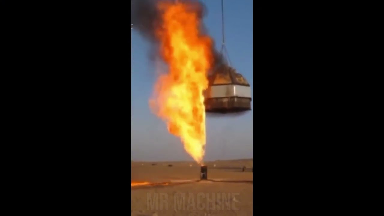 Cap a Burning Oil Well #SHORTS