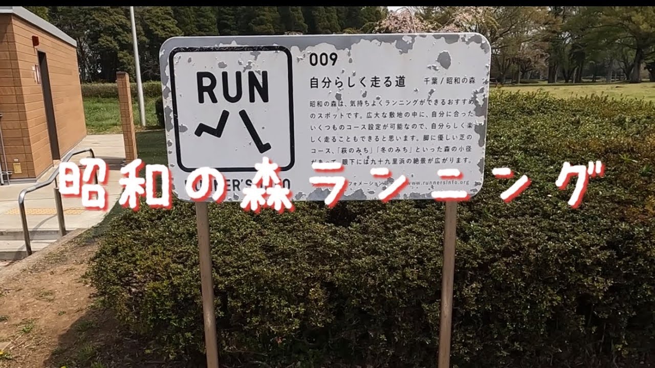 【CHIBA】昭和の森ランニングコース