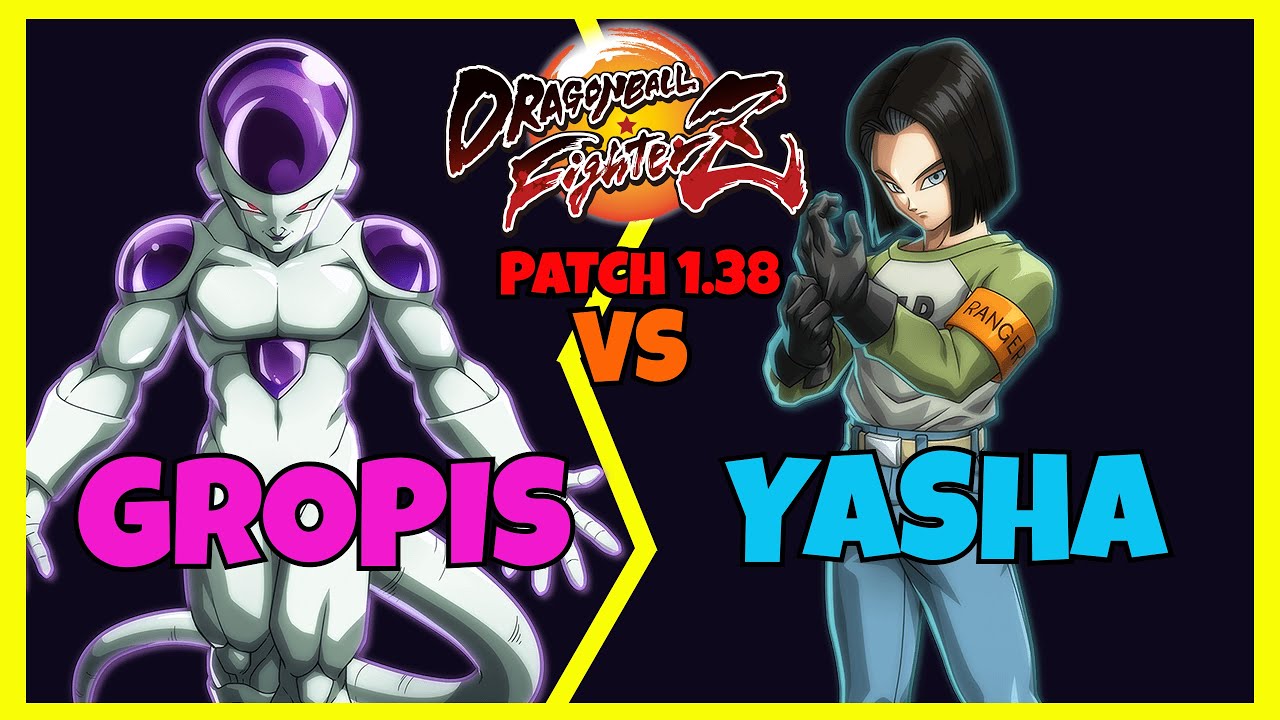DBFZ - GROPIS vs YASHA games (Super Baby 2, Cell, Frieza vs Fusion Bros, Android 17)