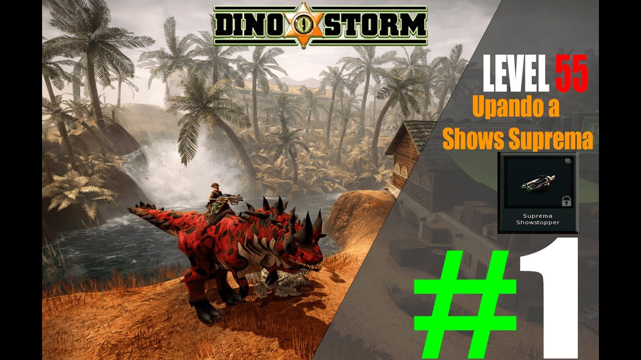 Dino Storm | #3 Comprando e Upando Showstopper Suprema
