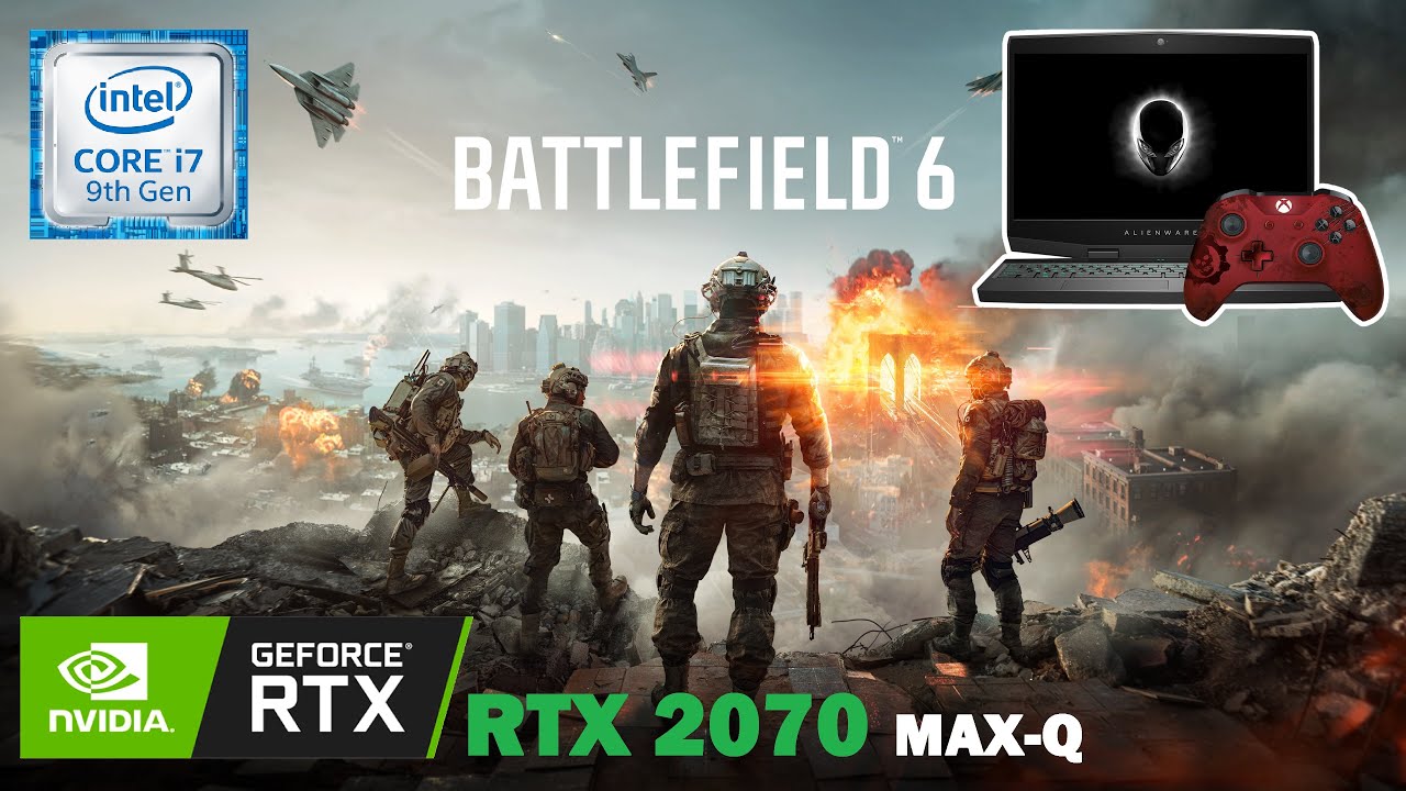 Battlefield 6 Open Beta | RTX 2070 Max-Q Laptop 🎮 | Settings | Ajustes Gráficos | Alienware m15