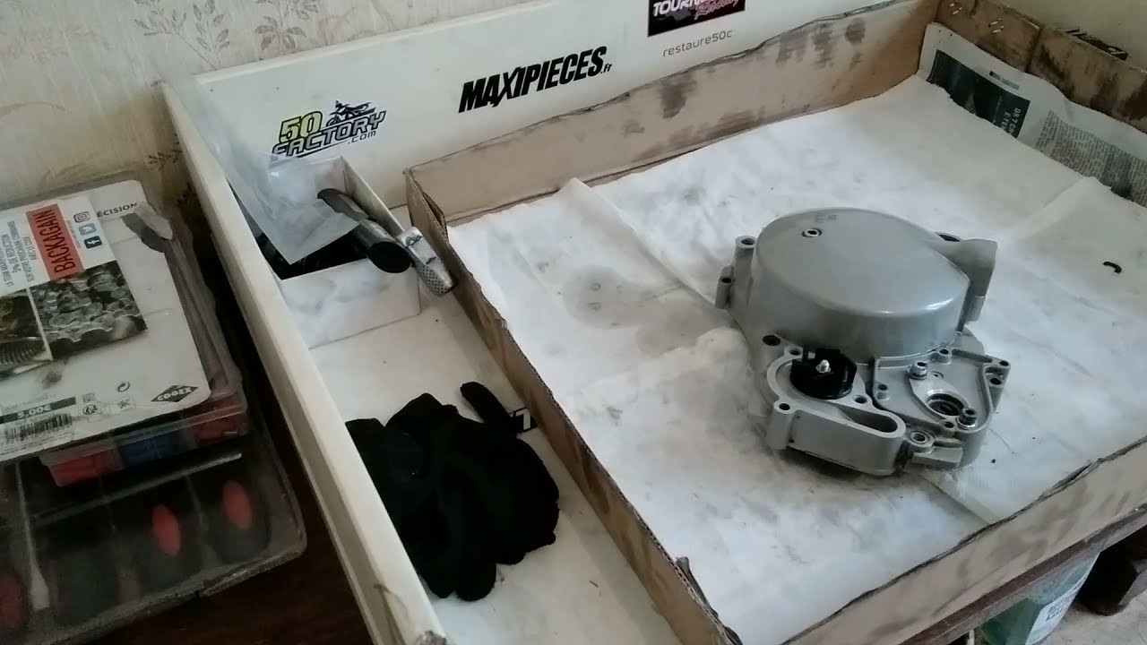 comment monter  une pompe à eau + explication pompe à huile