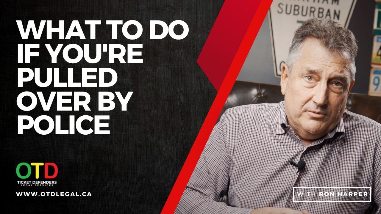 WHAT TO DO IF YOU'RE PULLED OVER BY POLICE