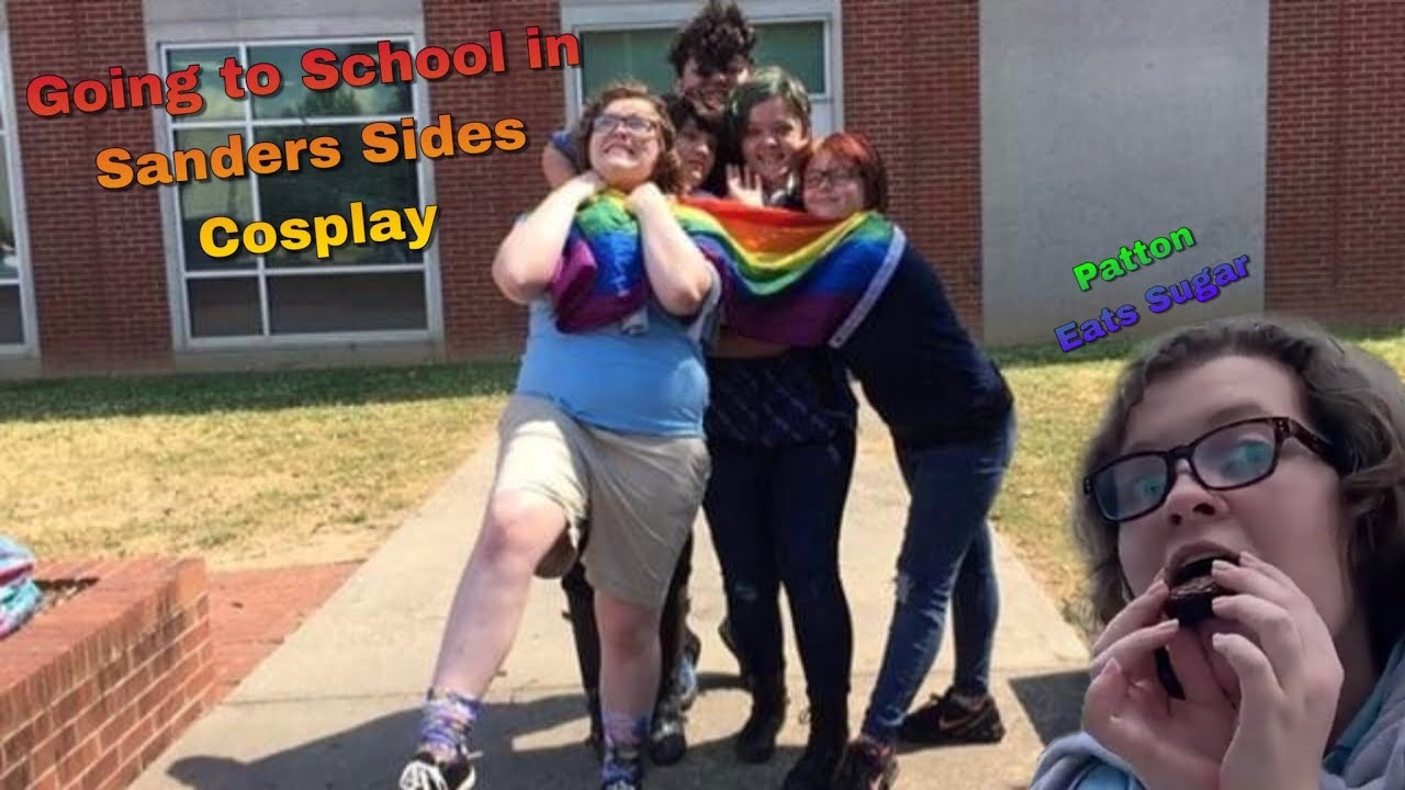 Going to school in Sanders Sides Cosplay