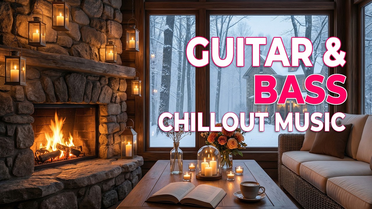 Deep Winter Chill Music ❄️ Guitar & Soft Beats for Fireside Warmth and Inner Serenity