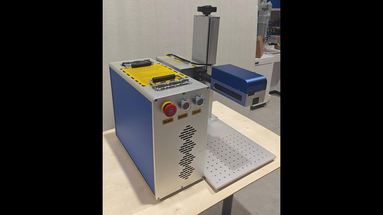 3D UV laser marking machine set procedure