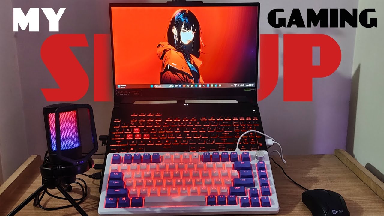 My Rs.90,000 portable gaming setup.. Suitable both for gaming and content creation