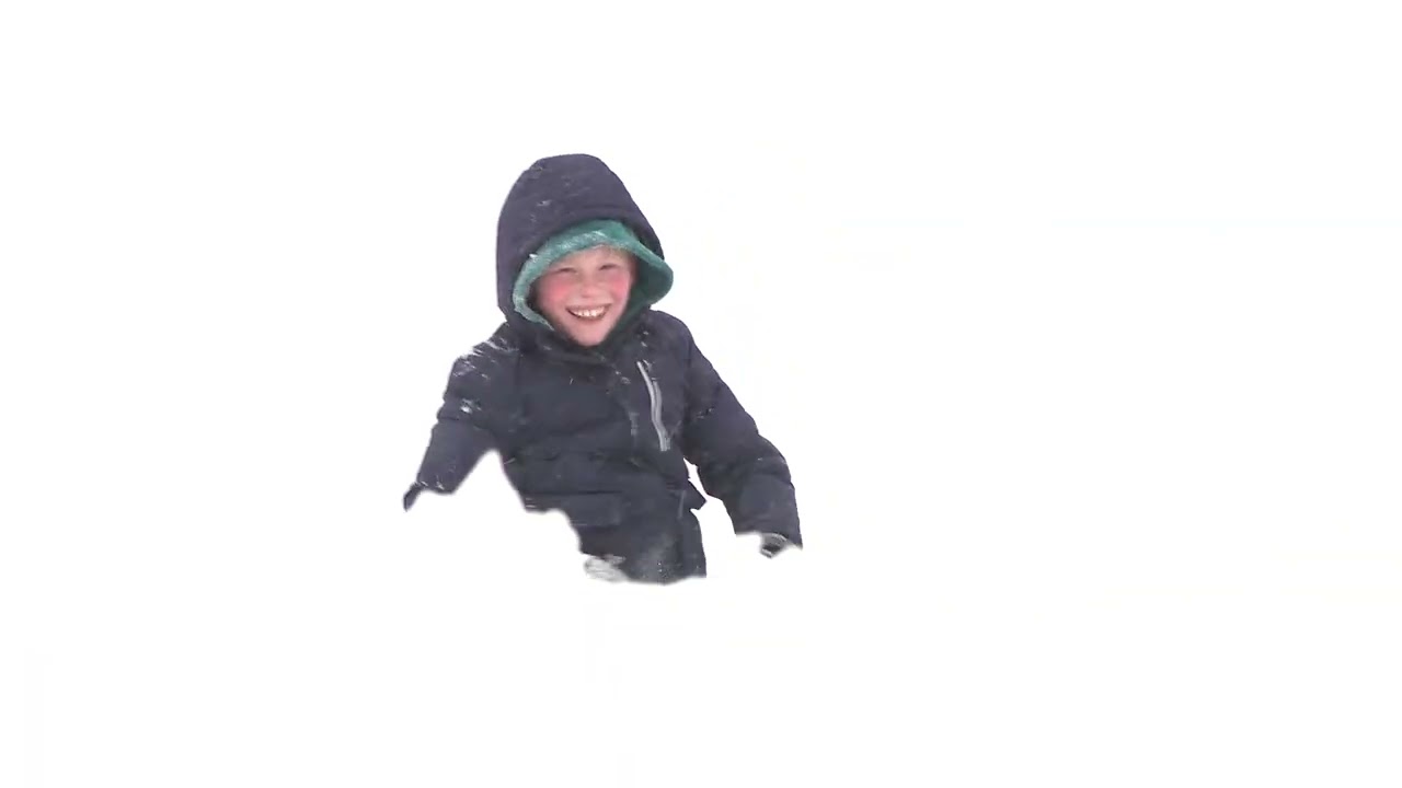 Tulsa kids sledding