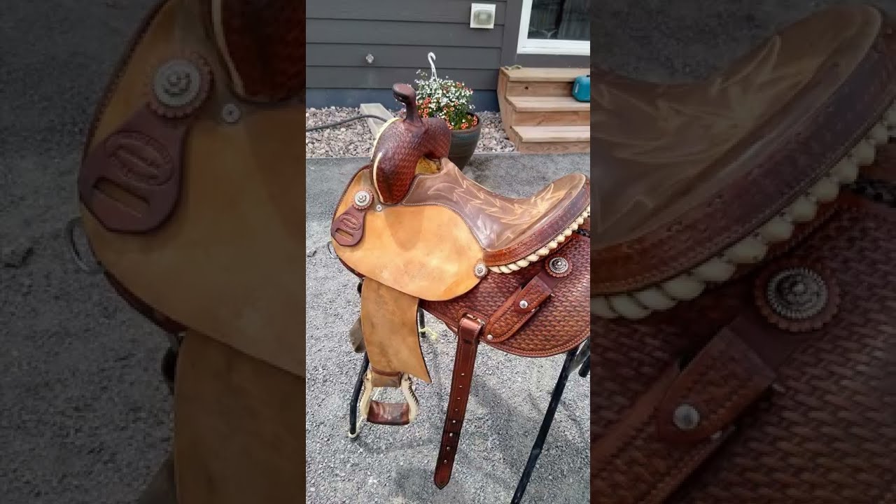 Restoring the Rough out on a Western Saddle