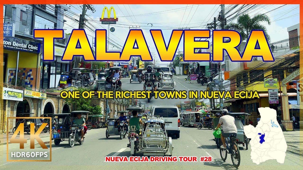 TALAVERA Exploring One of the Richest Towns in the heart of Nueva Ecija | Philippines | 4K