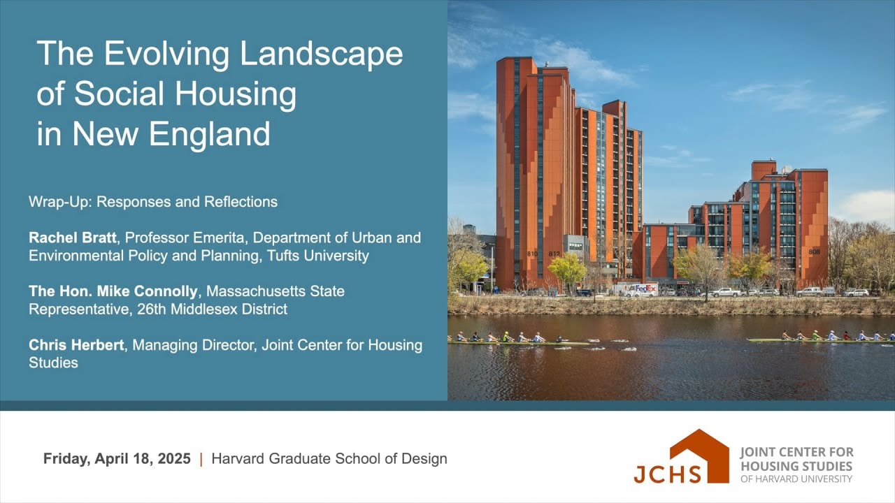 The Evolving Landscape of Social Housing in New England | Wrap-Up: Responses and Reflections