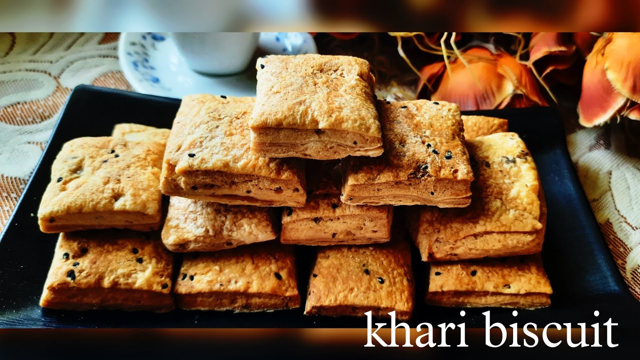Homemade Khari biscuit||Bakery style cookies