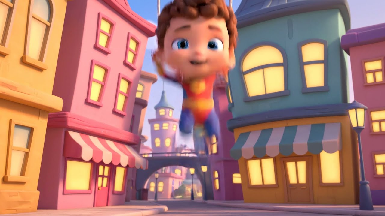 Spiderman Baby Got Stuck in Sticky Web | Nursery Rhymes for Kids & Baby Songs