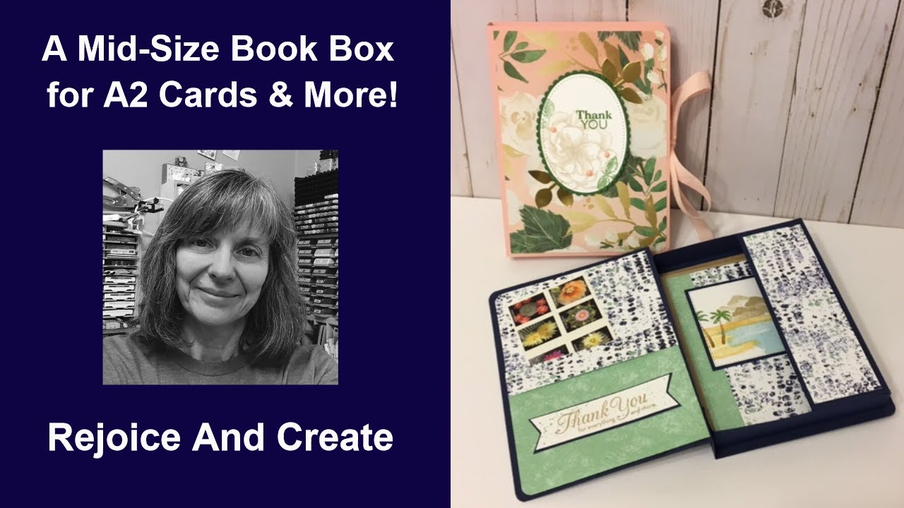 The Mid-Size Book Box for A2 Cards
