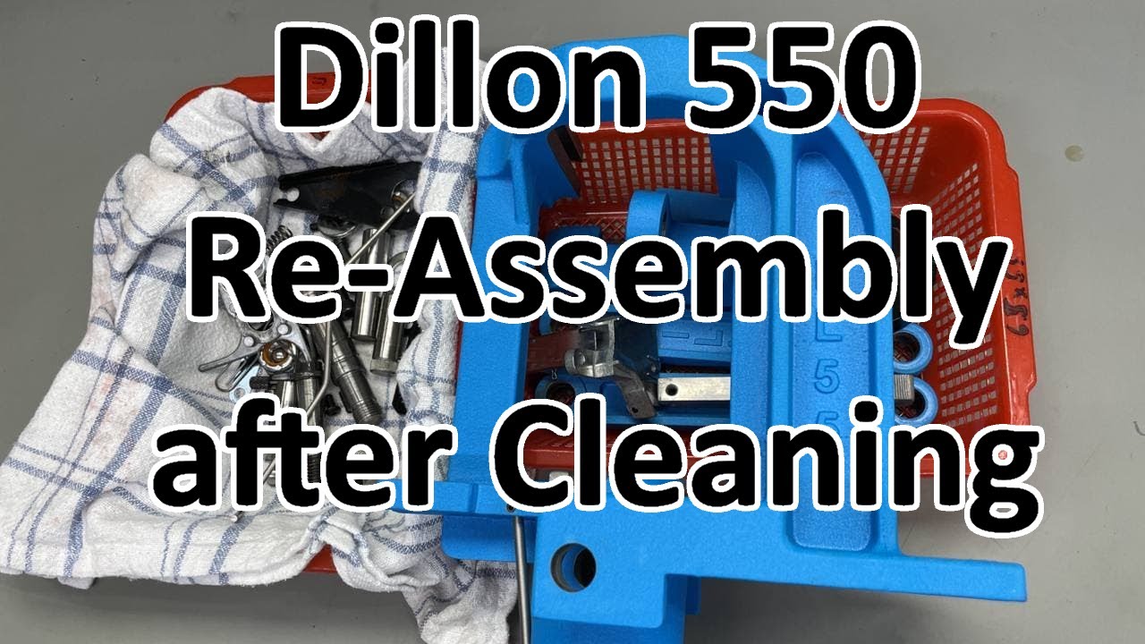 Dillon 550 Press Re-Assembly after Cleaning
